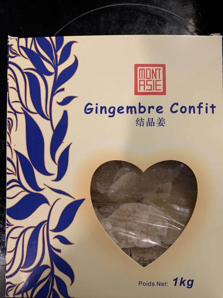 Gingembre confit