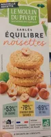 Sablés équilibre noisettes