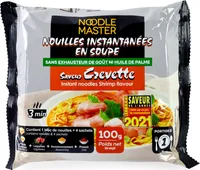 Nouilles instantanées saveur crevette