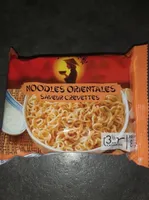 Noodles orientales saveur crevettes