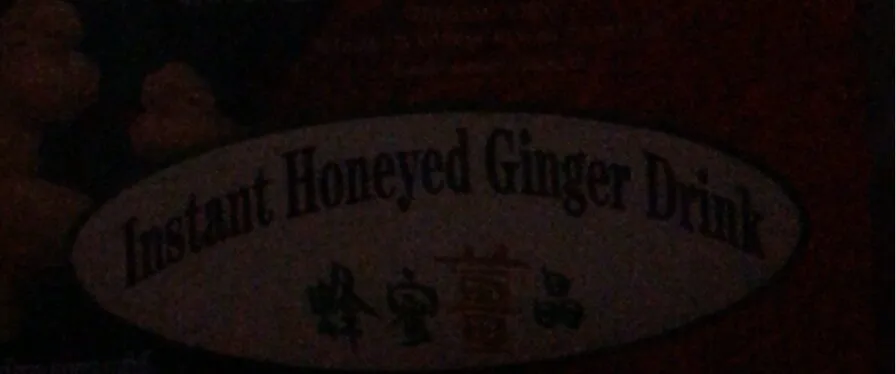 Instant Honeyed Ginger Drink