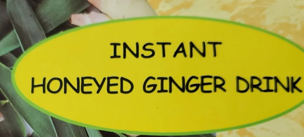 Instant honeyed ginger drink