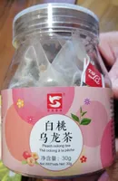 Thé oolong à la pêche