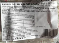 Pastel de luna sabor taro (llena)