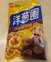Onion ring chicken chips