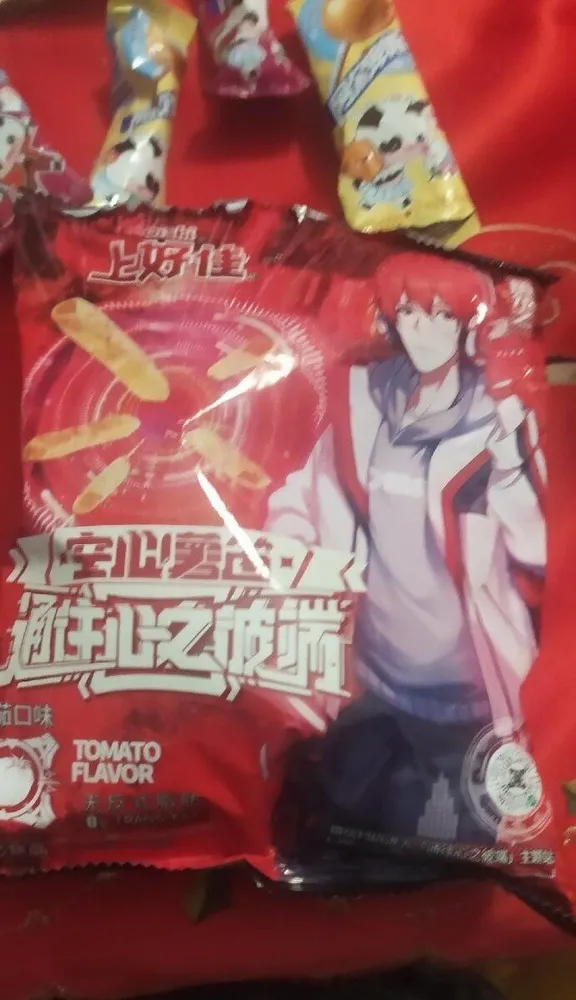 Oishi patatine cinesi tomato flavor