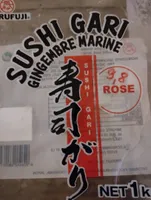 Gingembre mariné rose