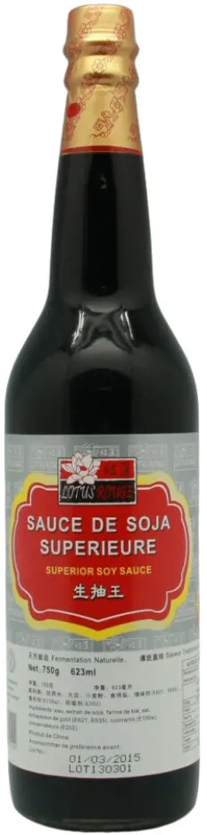 Sauce de soja sup bout.