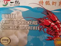 White prawn crackers