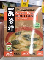 Freeze Dried Miso Soup with fried tofu