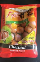Chestnut roasted and peeled