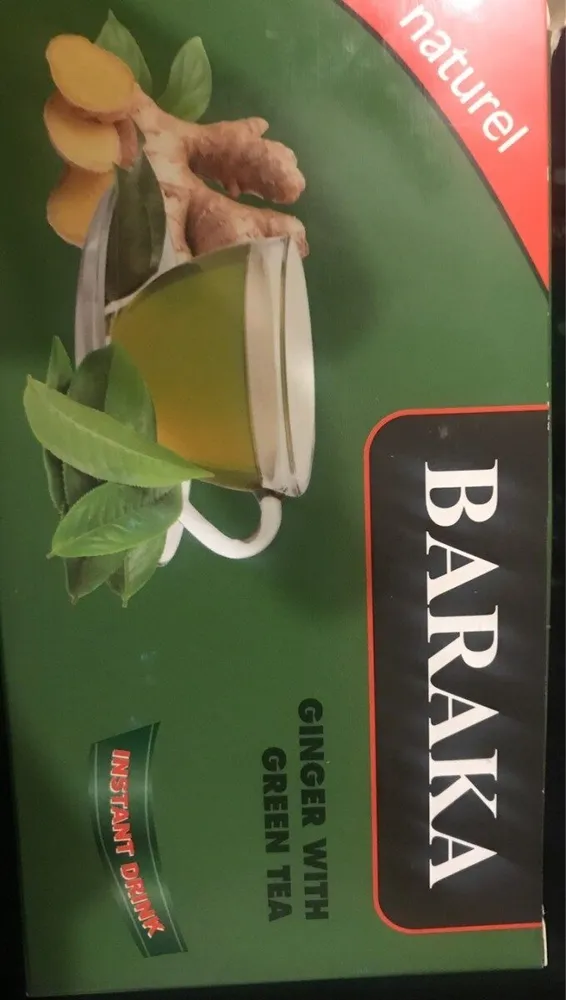 thé vert gingembre