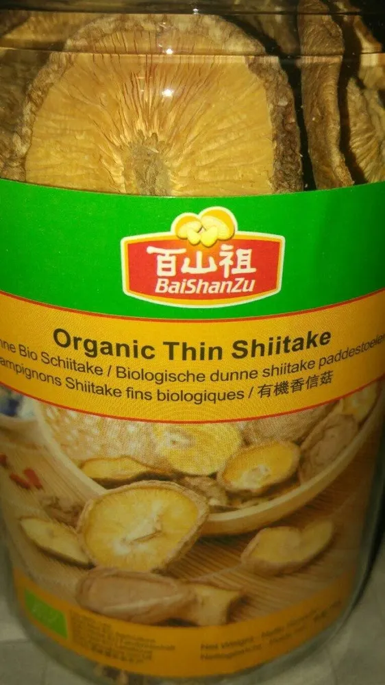 Champignons Shiitake Fins Biologiques