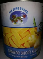 Bamboo soit slices on water