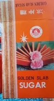 Golden slab sugar