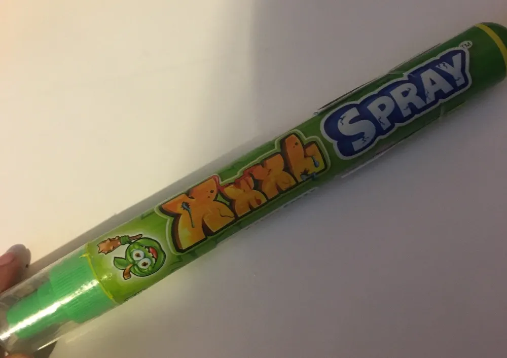 Johny Bee Candy Novelties XXXL Spray Green Apple Candy Spray