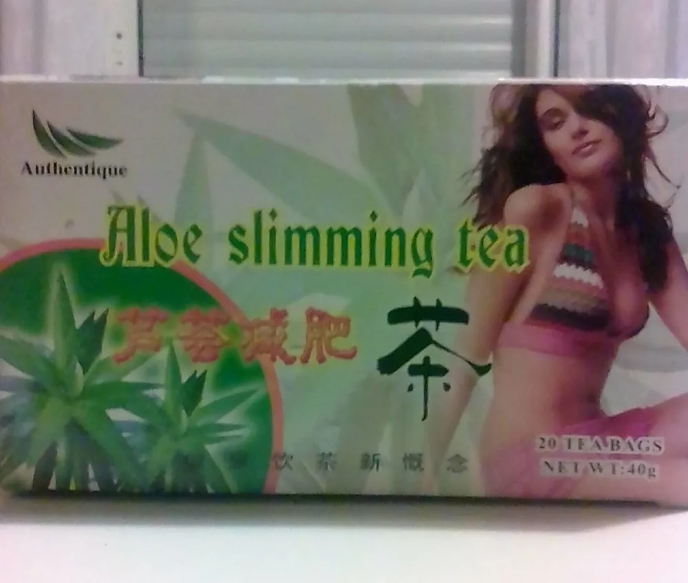Thé de slim à l'Aloe