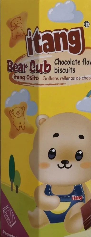 Bear club chocolate flavor biscuits