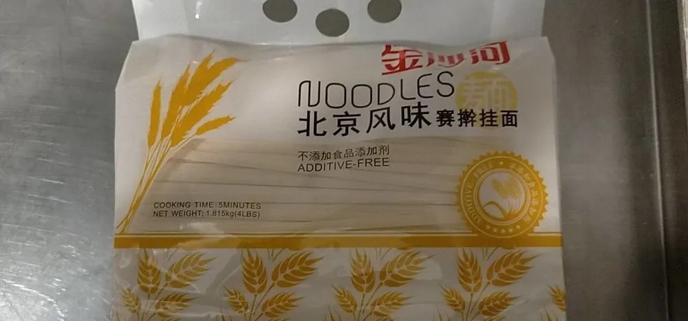 Noodles de trigo artesanales