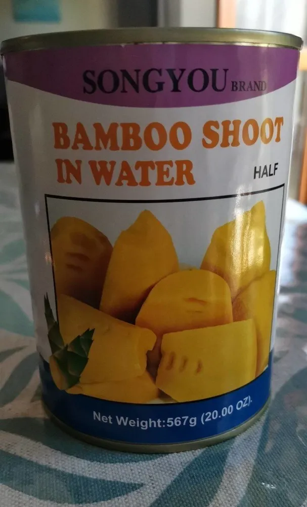 Bamboo shoot in water