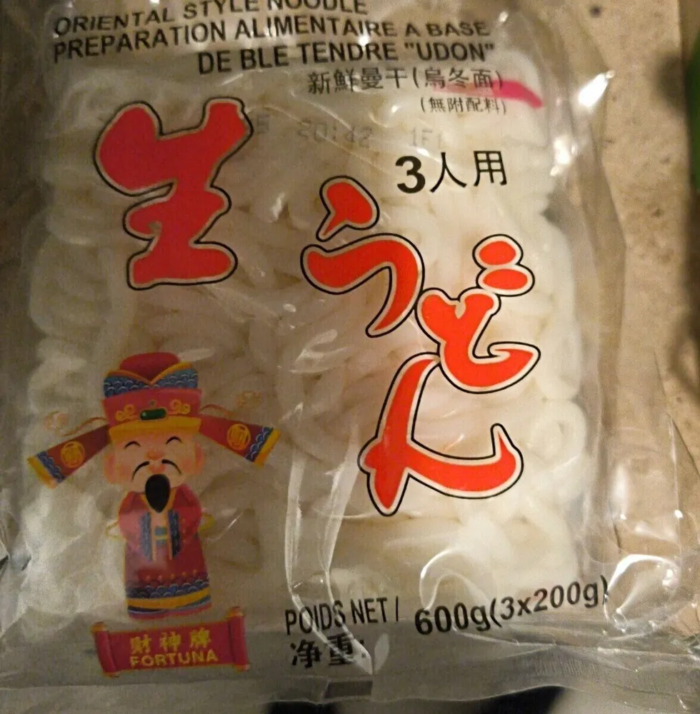 Préparation alimentaire à base de blé tendre "udon"