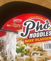 Pho noodles beef flavor