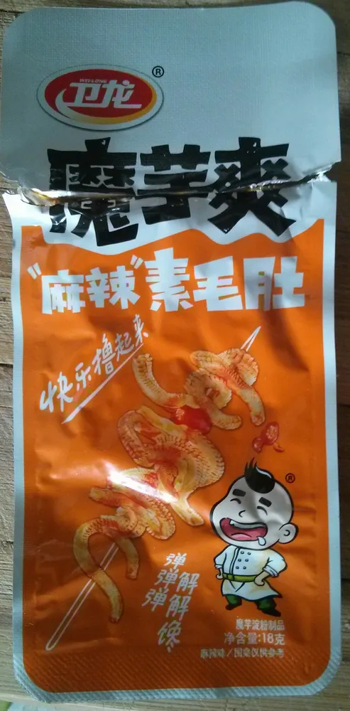 魔芋爽麻辣素毛肚