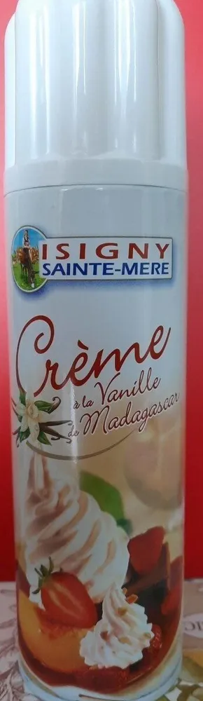 Crème chantilly vanille de madagascar