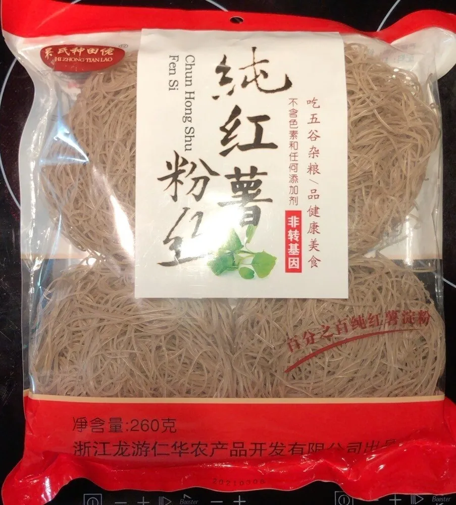 Fideo de Boniato