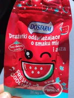 Drażetki odświeżające o smaku arbuza i mięty
