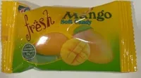 Fresh juicy mango soft candy