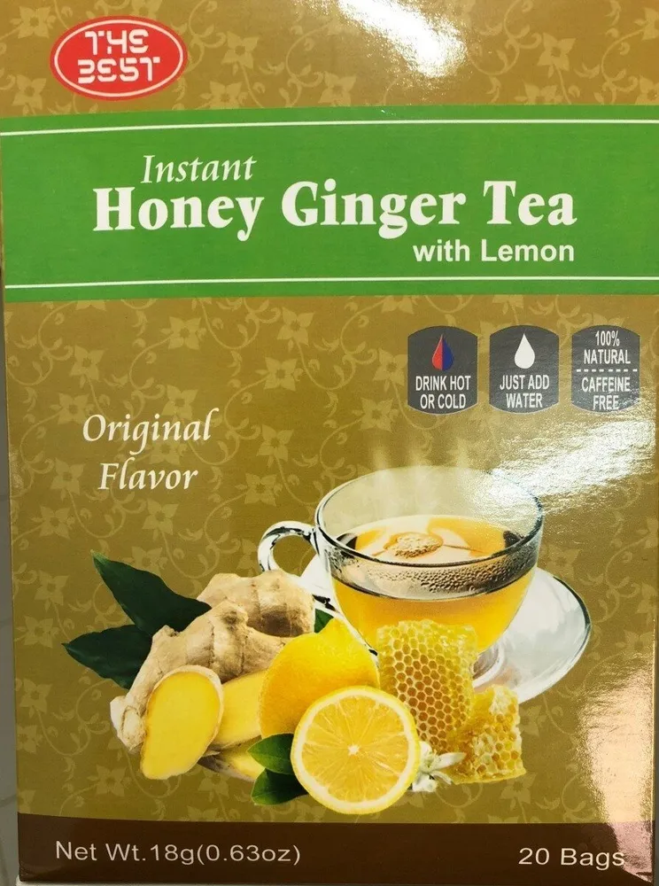 Gingembre au miel et citron