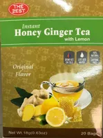 Gingembre au miel et citron