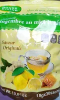 Gingembre au miel et citron