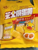 Salted egg yolk with cheese