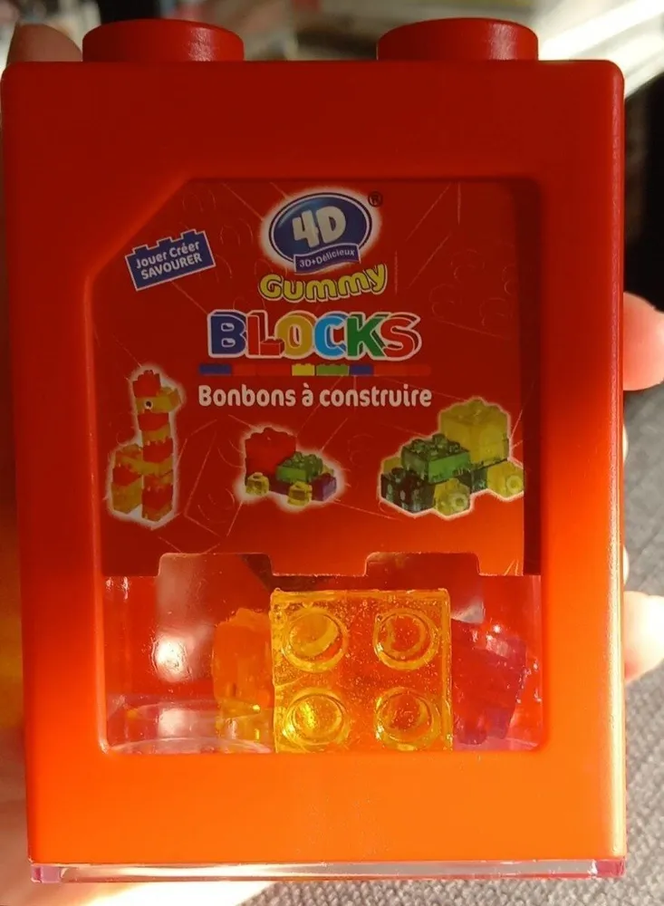 Gummy blocks