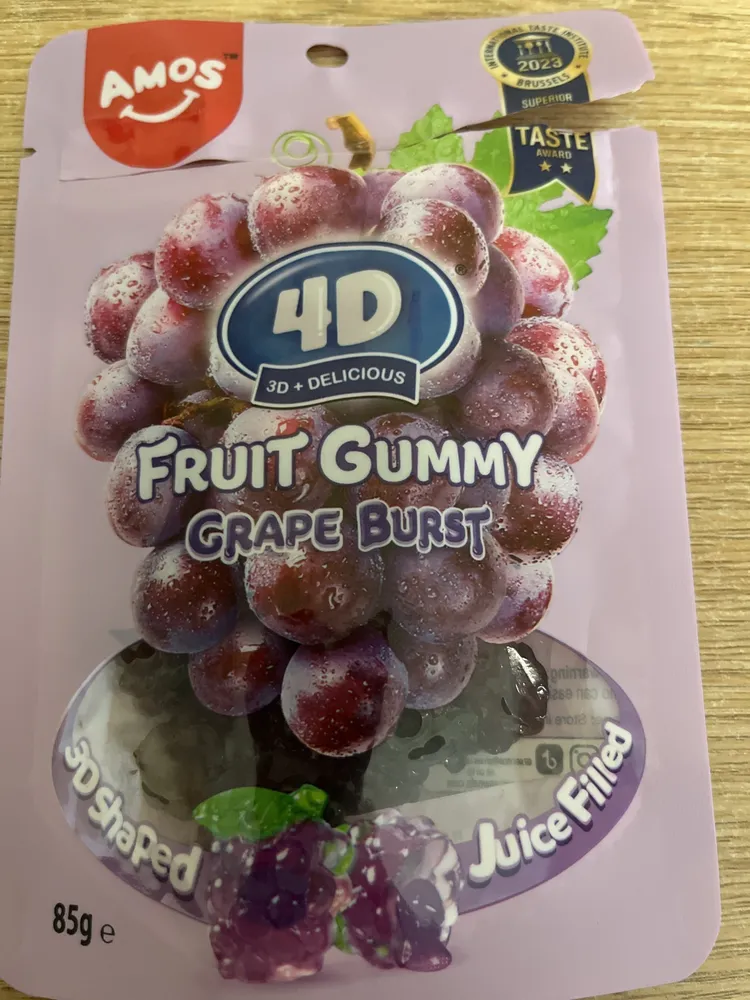 Fruit Gummy Grape Burst