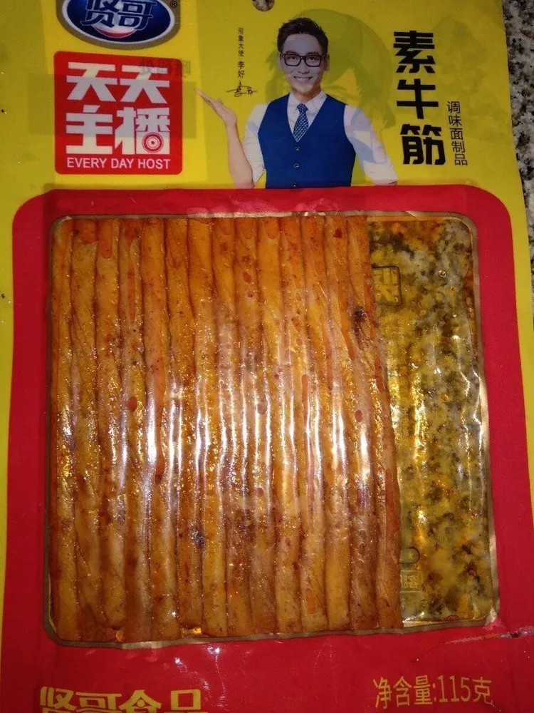 Snack de masa de trigo frito