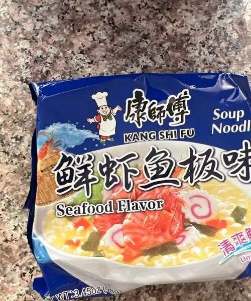 Soup Noodle Seafood Flavor