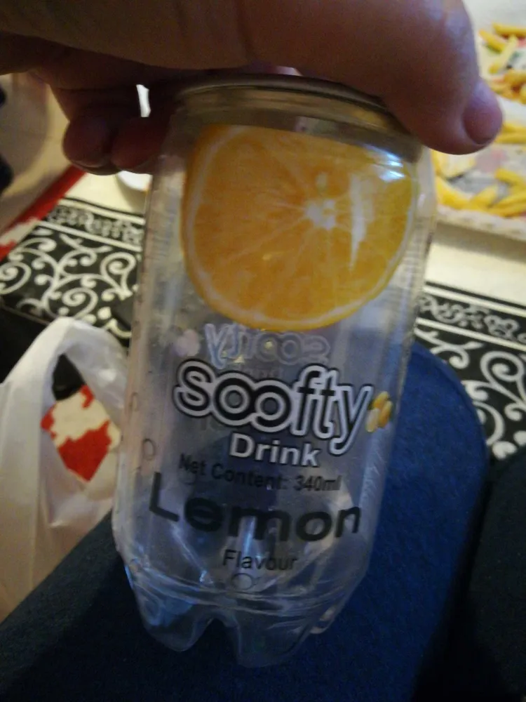 Softy drink lemon flavour