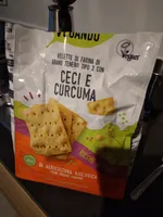 Velette di farina di grano tenero tipo 2 con ceci e curcuma