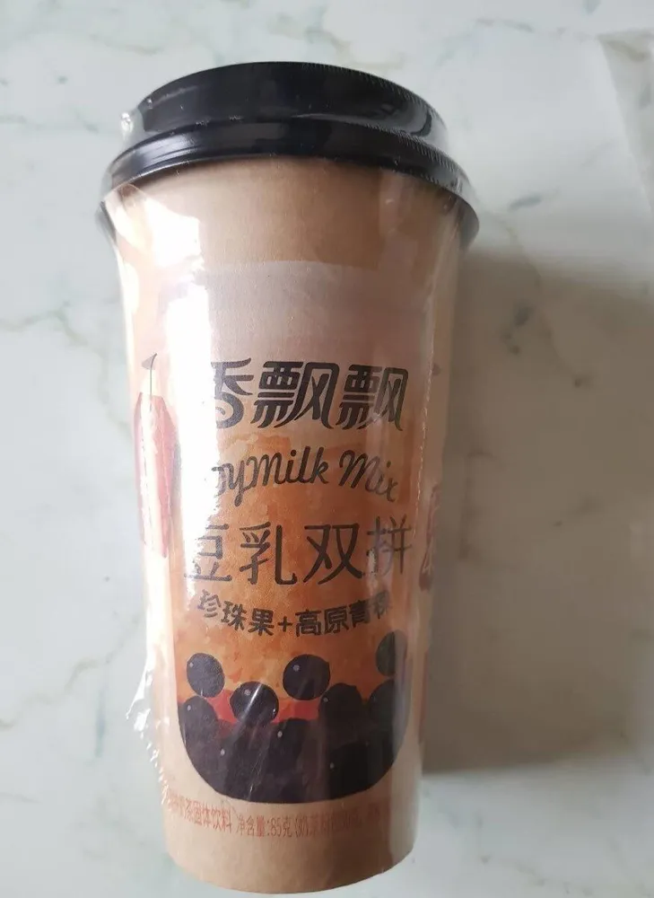 Bubble tes au lait de soja