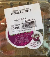 Myrtille barquette
