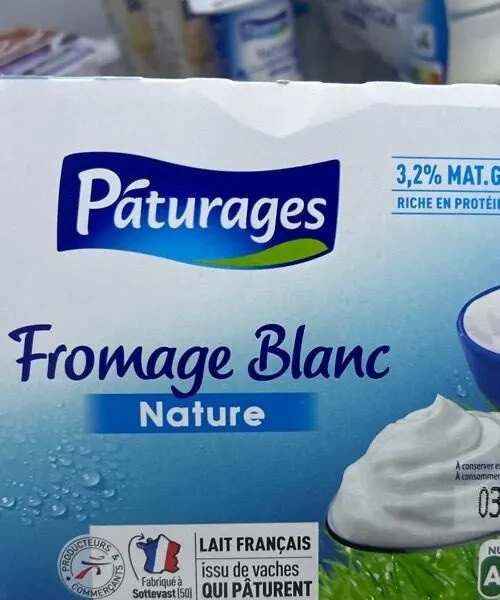 Fromage blanc nature 3,2% mat.gr.
