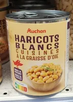 Haricots blancs cuisinés à la graisse d’oie