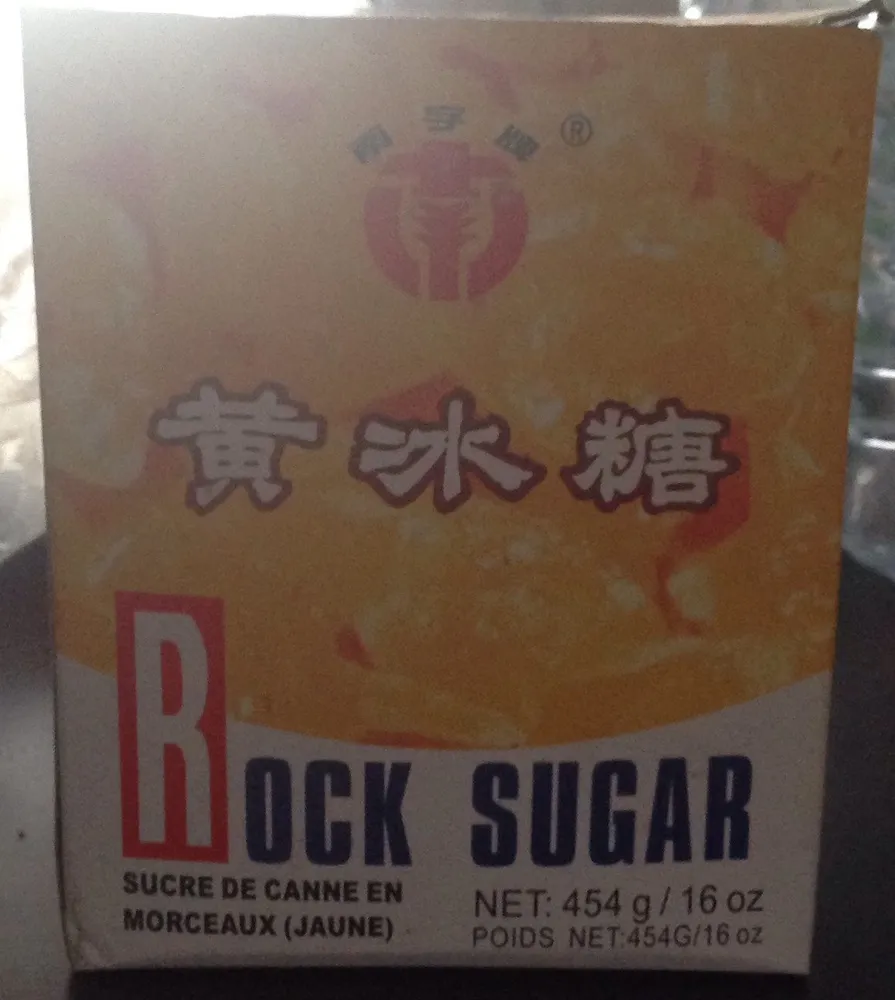 South word, rock candy, yellow lump