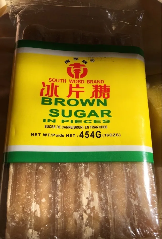 Sucre Brun En Morceau Brut