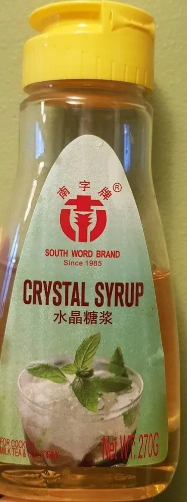 Crystal syrup
