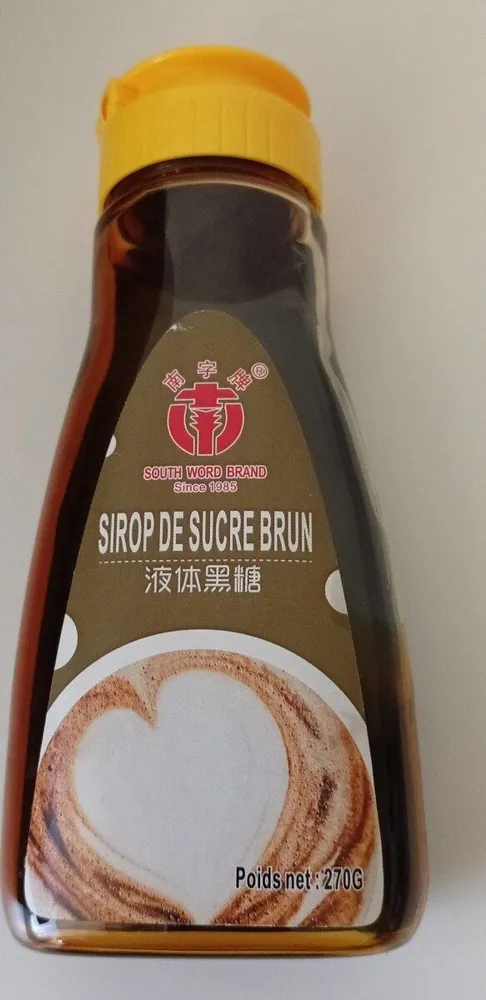 Sirop de sucre brun