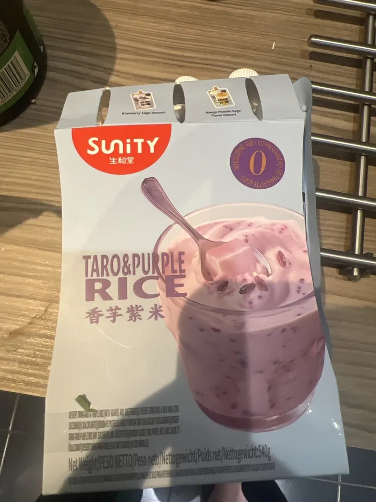Taro & Purple Rice